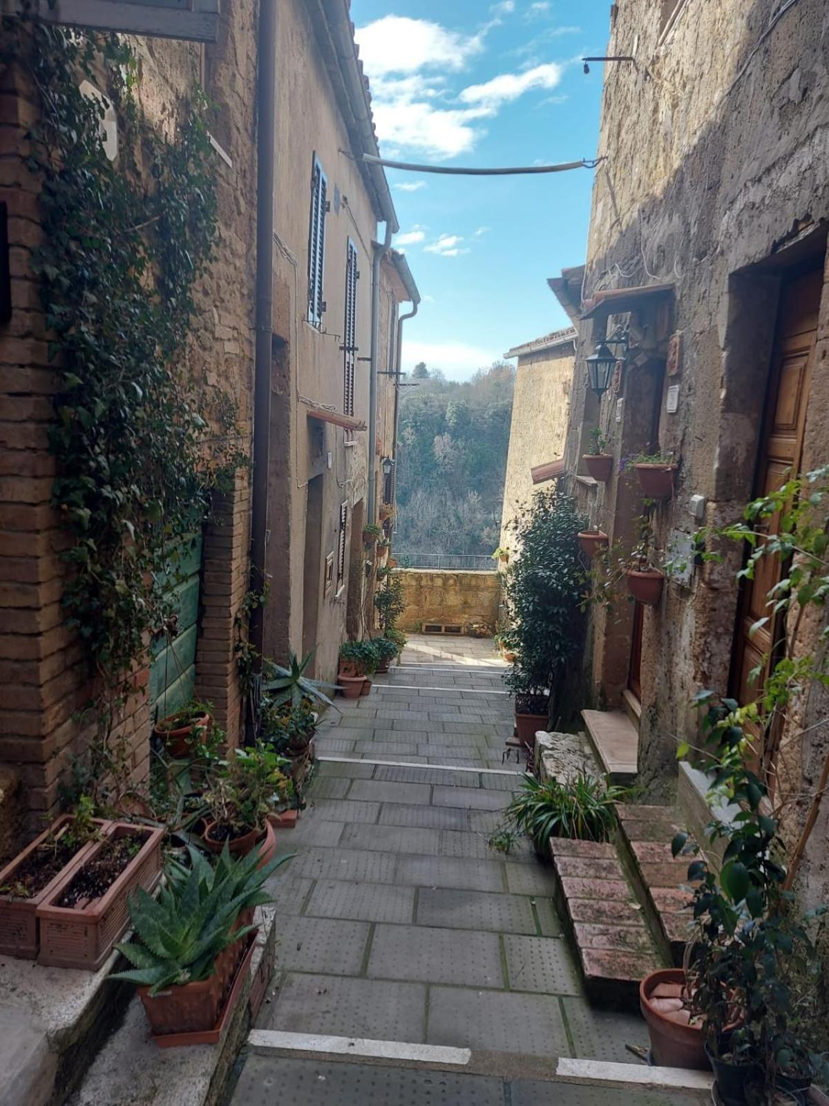 Villa La Casa Romantica Nel Ghetto à Pitigliano Extérieur photo